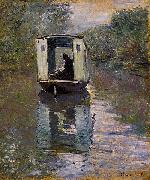 Claude Monet Le Bateau atelier painting